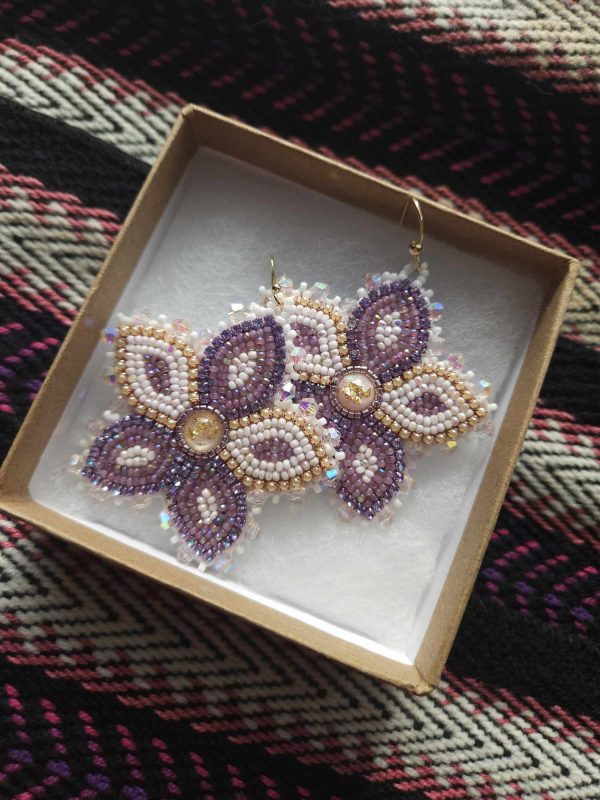 Purple Swurl Floral purple swirl