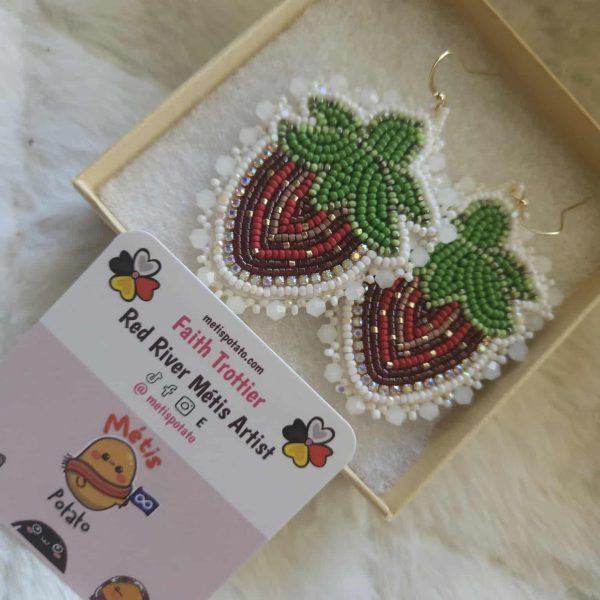Heartberry Earrings