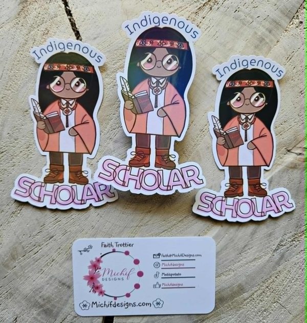 Indigenous Scholar Sticker