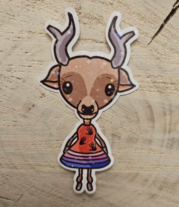 Deer Woman Sticker MMIW