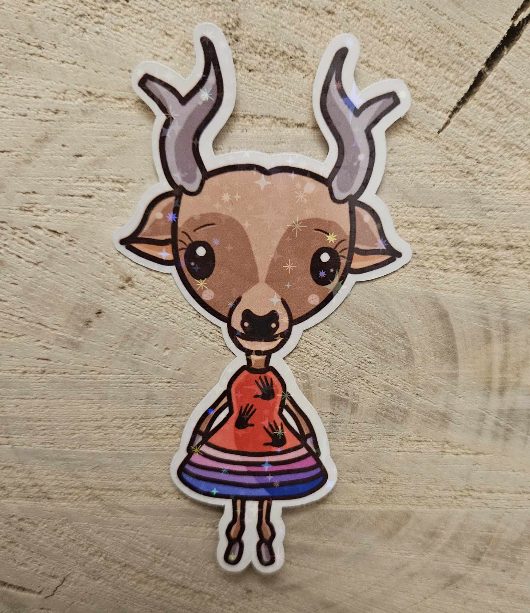 Deer Woman Sticker MMIW