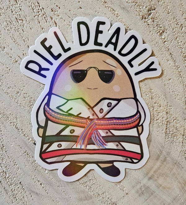 Riel Deadly Potato Sticker