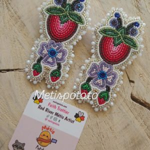 Strawberry Blossom Earrings