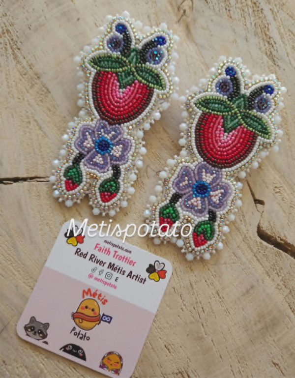 Strawberry Blossom Earrings