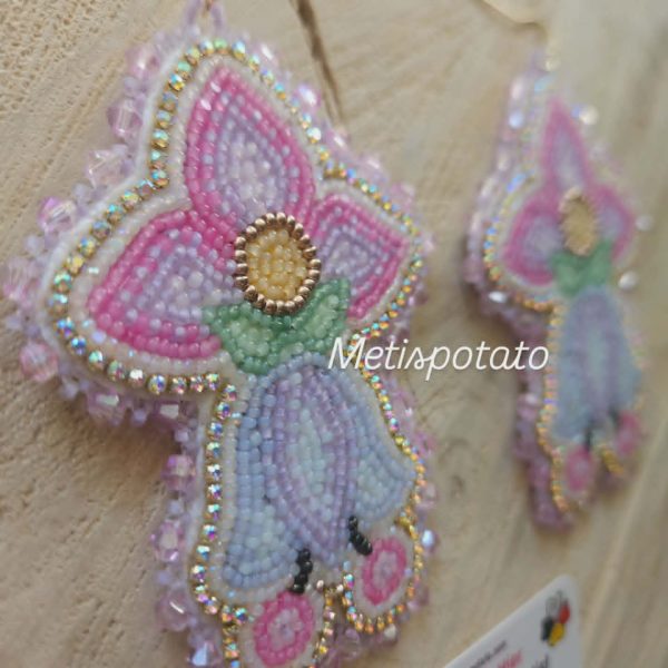 Pastel Floral Earrings
